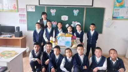 "Жақсылық жасап жарысайық" қайырымдылық челленджін өткізді